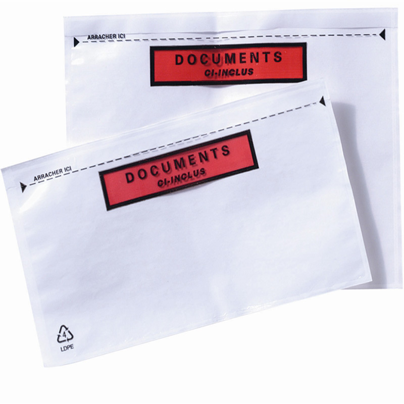 Pochettes porte-documents - Emballage industriel et fourniture d'emballage